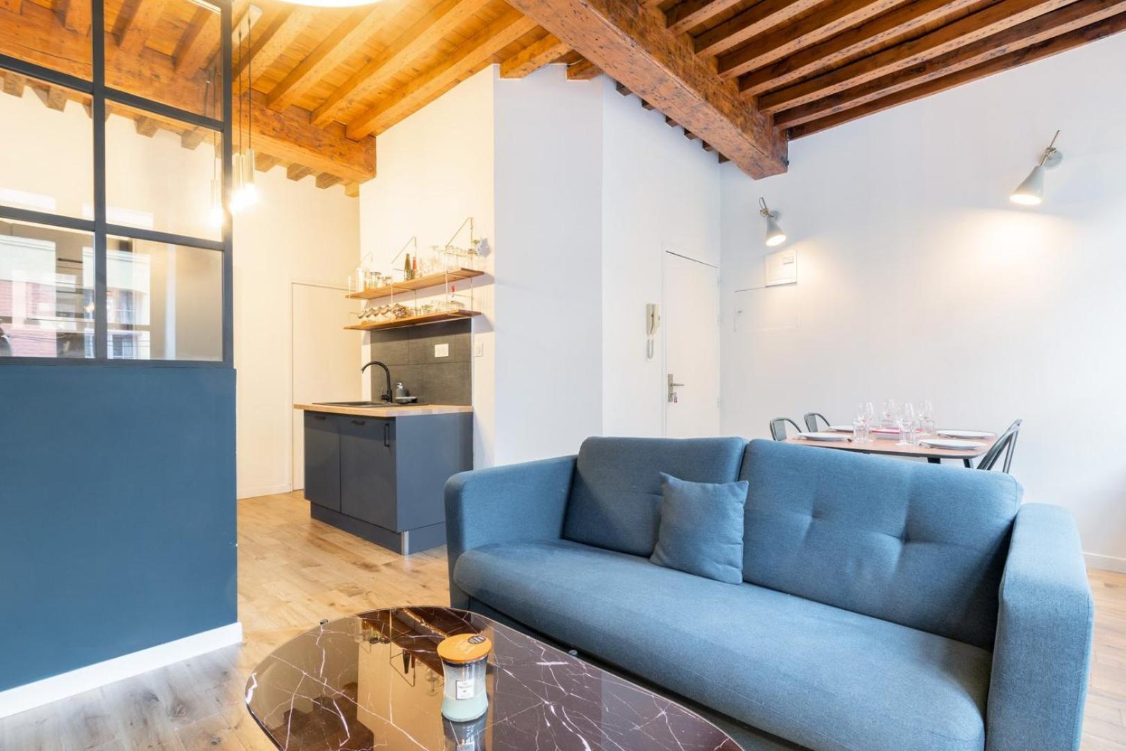 Apartment Old With Cachet Parking Lille